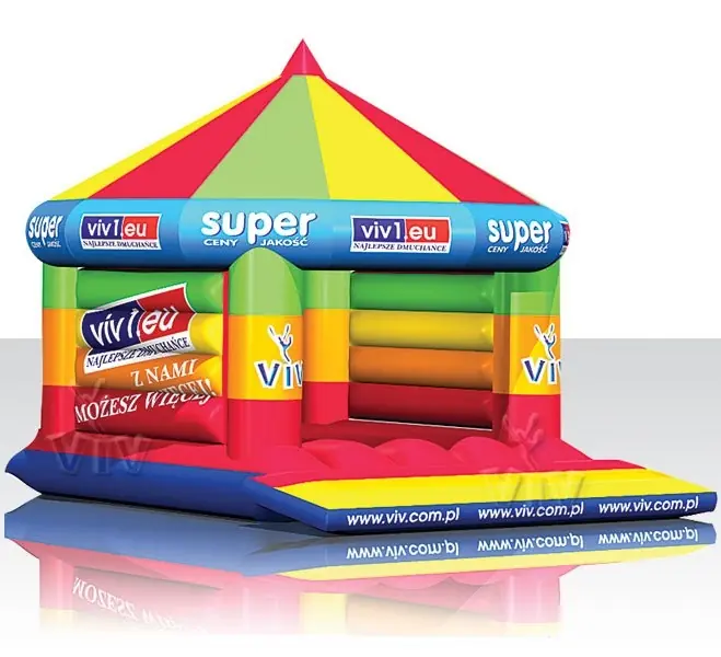 Bounce with roof VIV commercial inflatable bounce