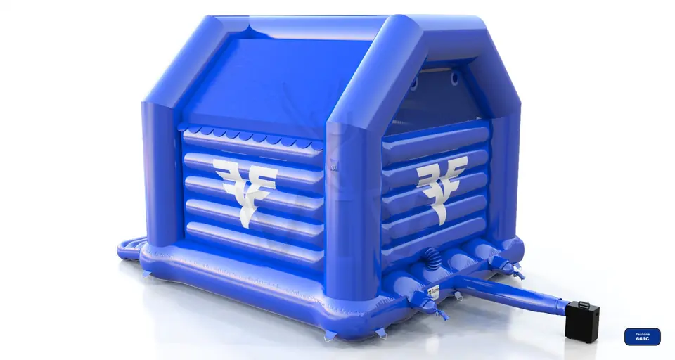 Bounce XL Volksbank commercial inflatable bounce