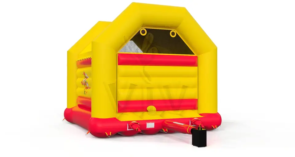 Bounce XL with roof Raiffeisen Sumsi commercial inflatable bounce