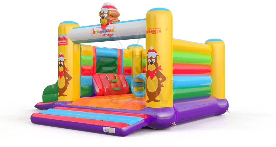Bounce XL with slide Brunoland commercial inflatable bounce