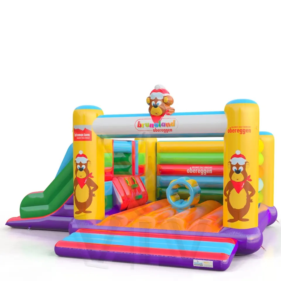 Bounce XL with slide Brunoland commercial inflatable bounce