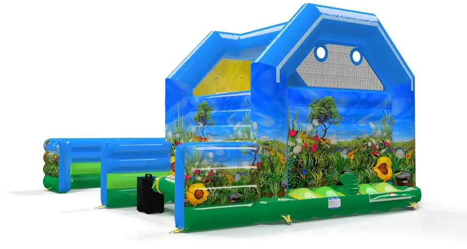 Bounce XS with fence Bimbambino commercial inflatable bounce