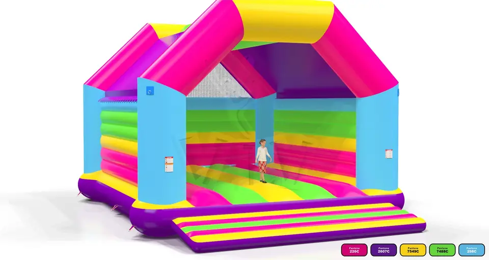 Bounce XXXL with roof Startup commercial inflatable bounce