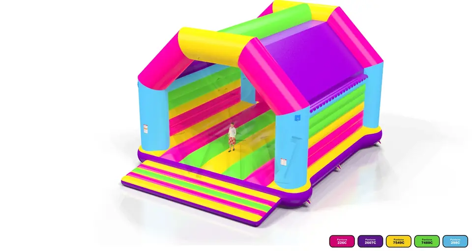 Bounce XXXL with roof Startup commercial inflatable bounce