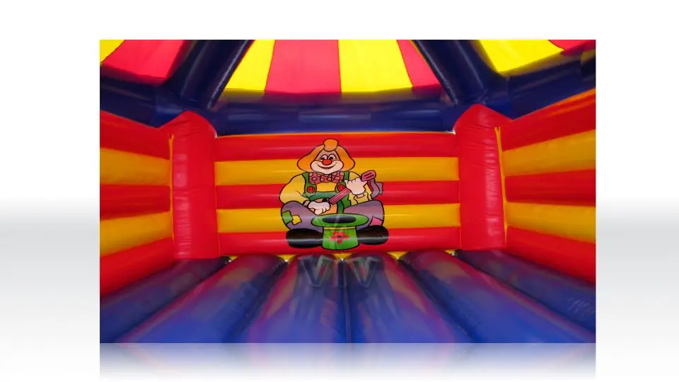 Circus 6 x 5 m with roof commercial inflatable bounce