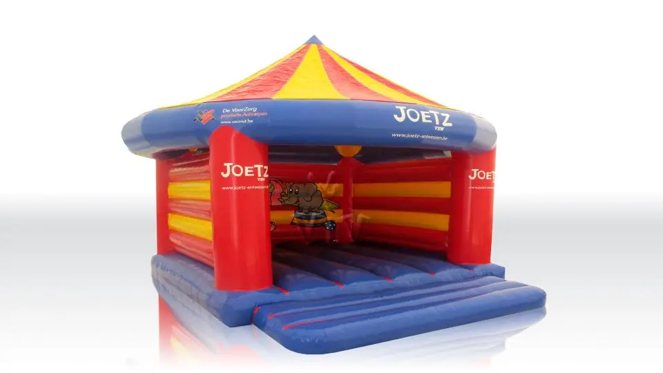 Circus 7 x 6 m with roof commercial inflatable bounce