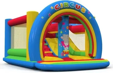 Circus Combo roofed inflatable bounce