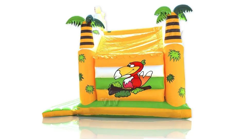 Jungle 5 x 4 m with roof commercial inflatable bounce