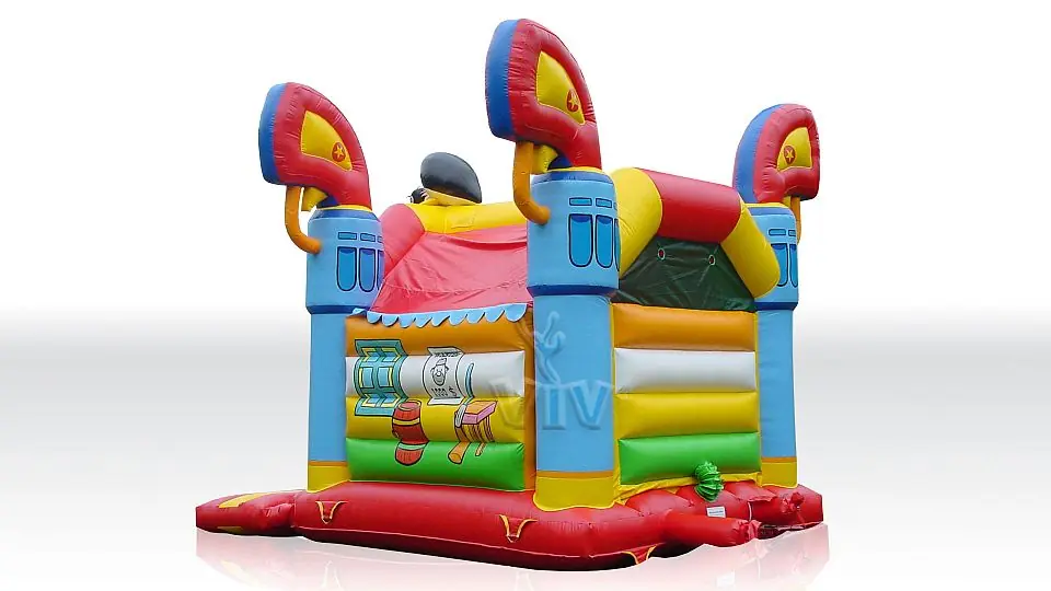 Saloon 4 x 3 with roof commercial inflatable bounce