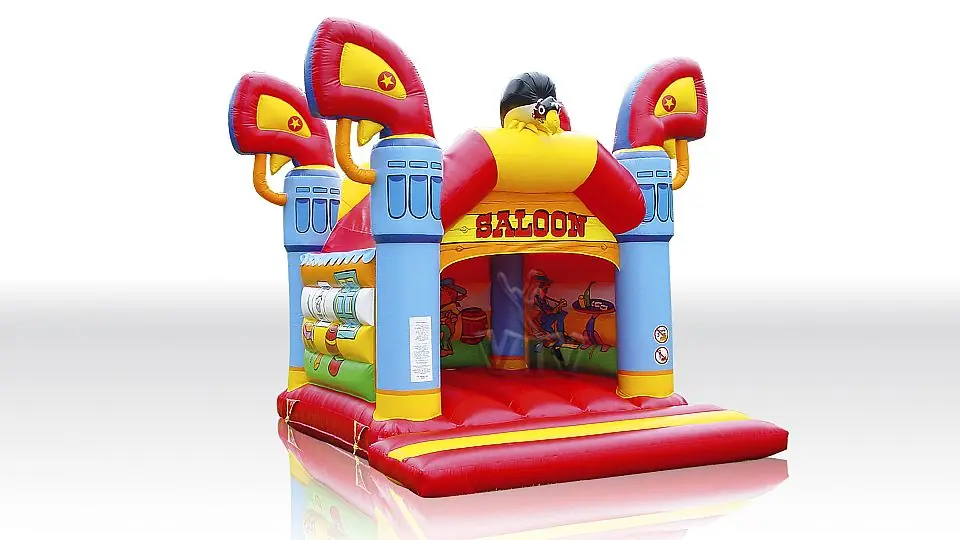 Saloon 6 x 5 with roof commercial inflatable bounce