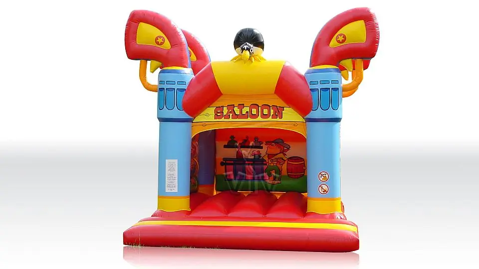 Saloon 6 x 5 with roof commercial inflatable bounce
