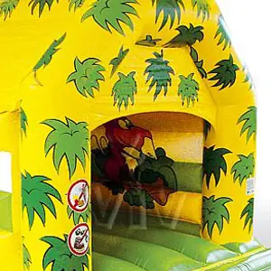 Spielhaus 4 x 3 with roof commercial inflatable bounce