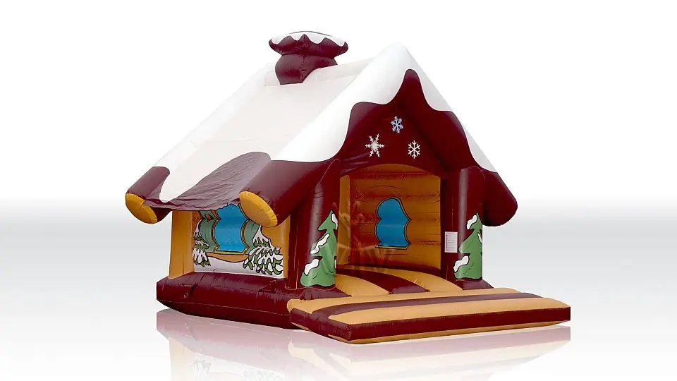Winter House with roof commercial inflatable bounce