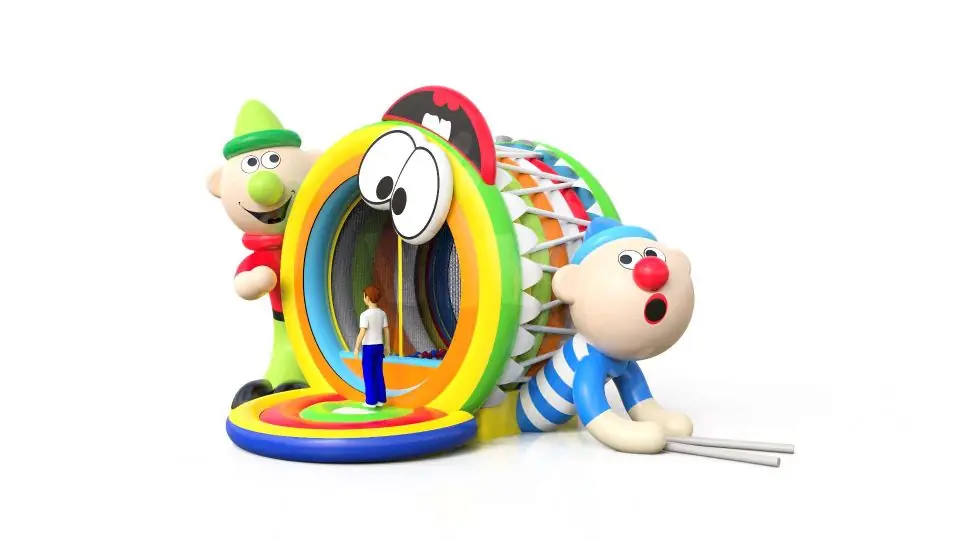 Ballpool Drum - Collection Dur & Moll commercial inflatable bounce