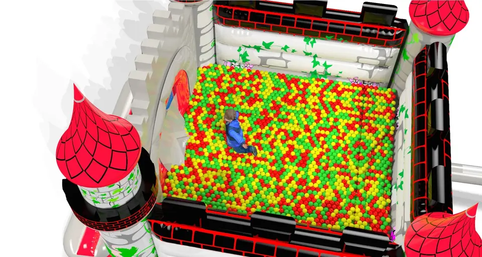 Ballpool Roland commercial inflatable bounce