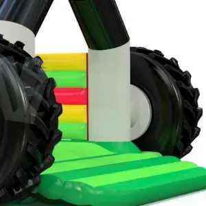 Bounce 8.2 x 8.3 x 6.2 m commercial inflatable bounce