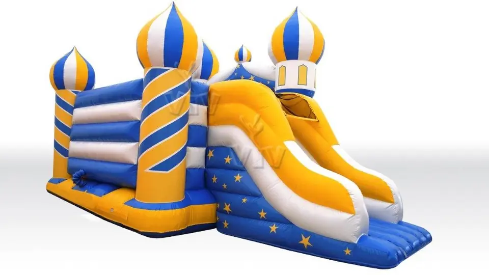 Bounce Aladdin with slide and figures commercial inflatable bounce