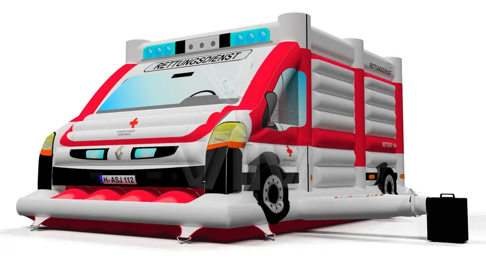 Bounce Ambulance commercial inflatable bounce