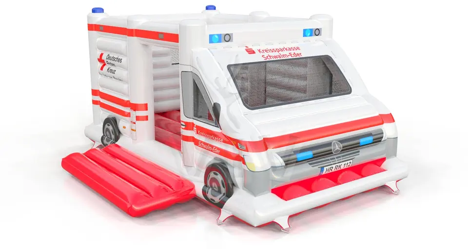 Bounce Ambulance commercial inflatable bounce