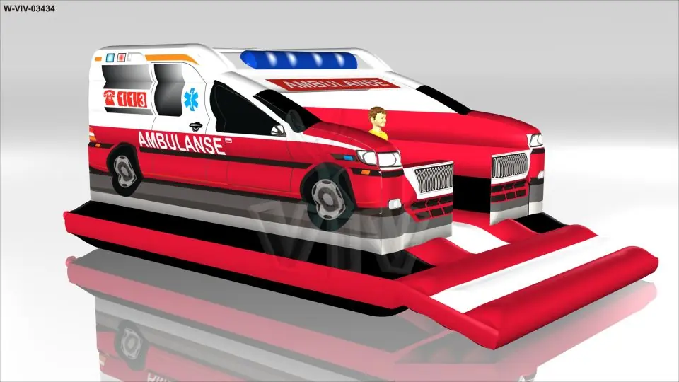 Bounce Ambulance commercial inflatable bounce