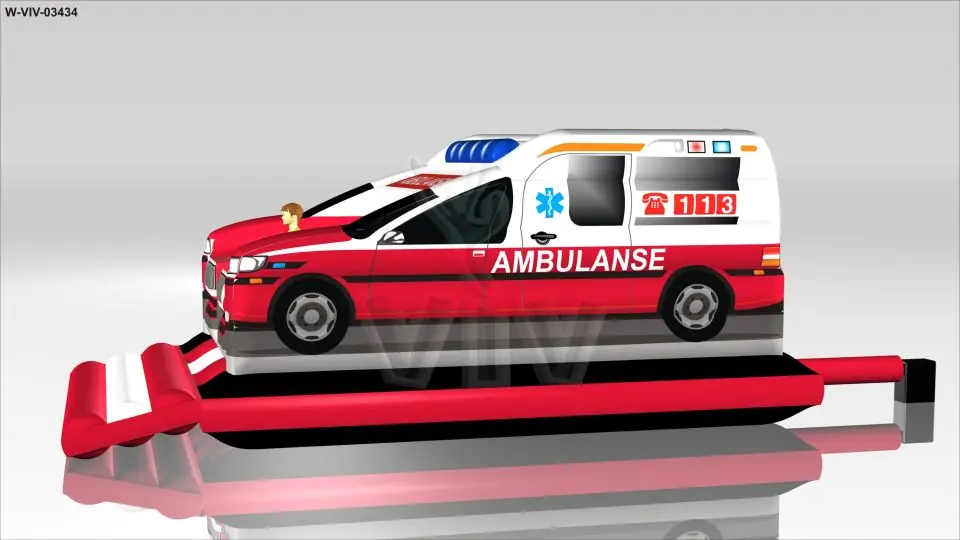 Bounce Ambulance commercial inflatable bounce