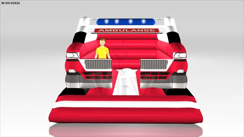 Bounce Ambulance commercial inflatable bounce