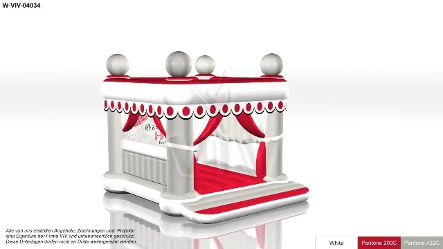 Bounce Bed 6.2 x 5.2 x 5 m commercial inflatable bounce