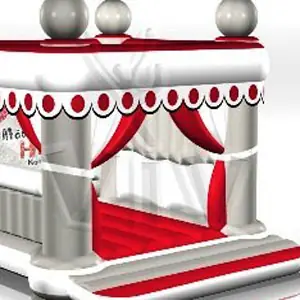 Bounce Bed 6.2 x 5.2 x 5 m commercial inflatable bounce