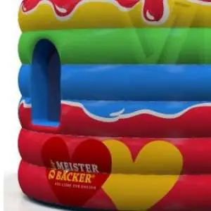 Bounce Cake commercial inflatable bounce