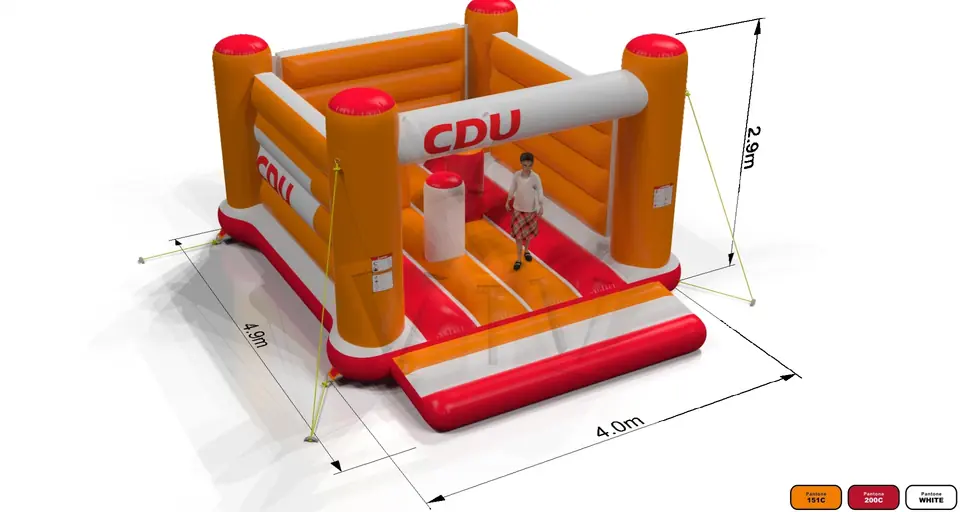 Bounce CDU size M commercial inflatable bounce