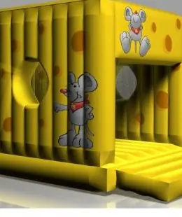 Bounce Cheese commercial inflatable bounce