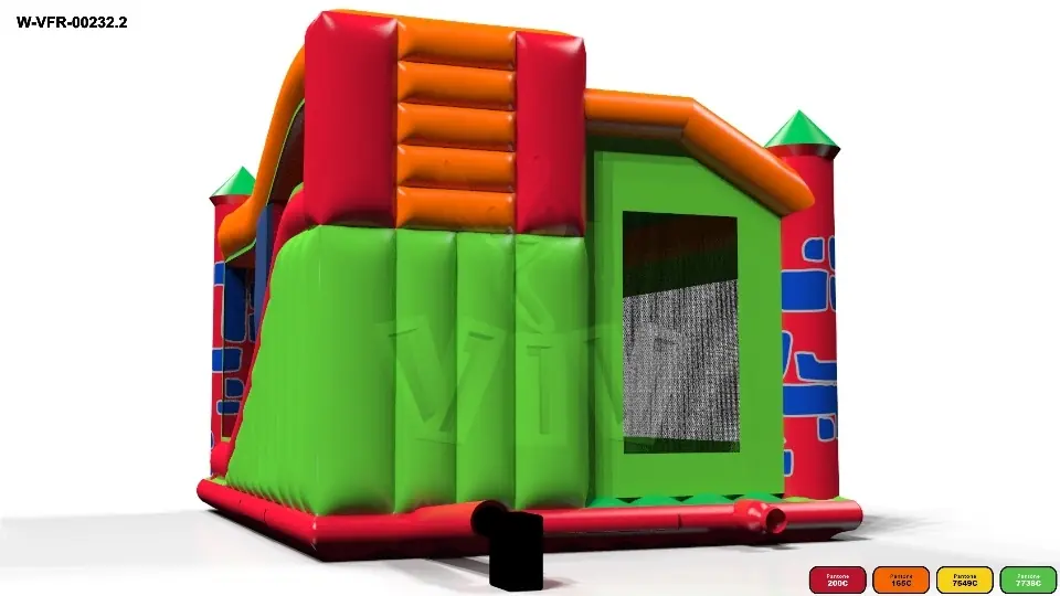 Bounce Combo Frog commercial inflatable bounce