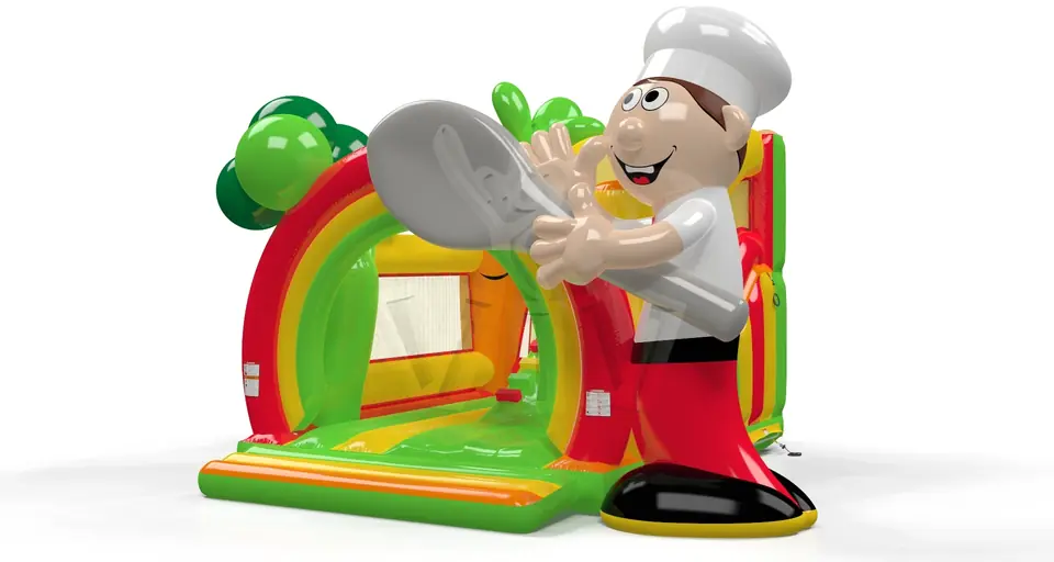 Bounce combo Little chef commercial inflatable bounce