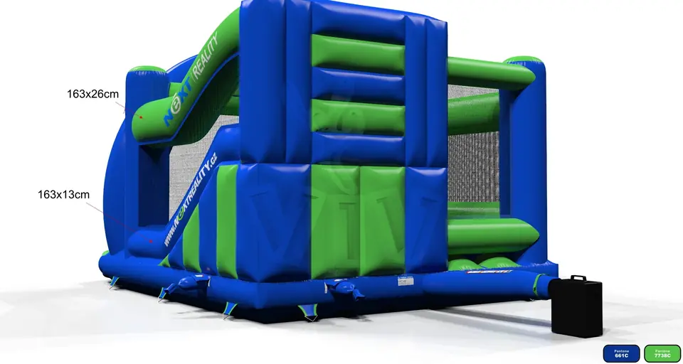 Bounce Combo Next Reality commercial inflatable bounce