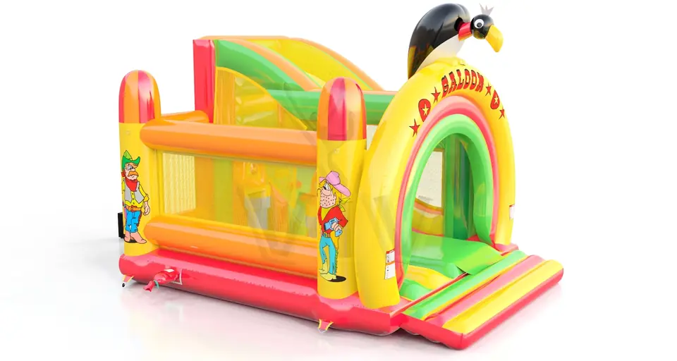 Bounce Combo Saloon commercial inflatable bounce