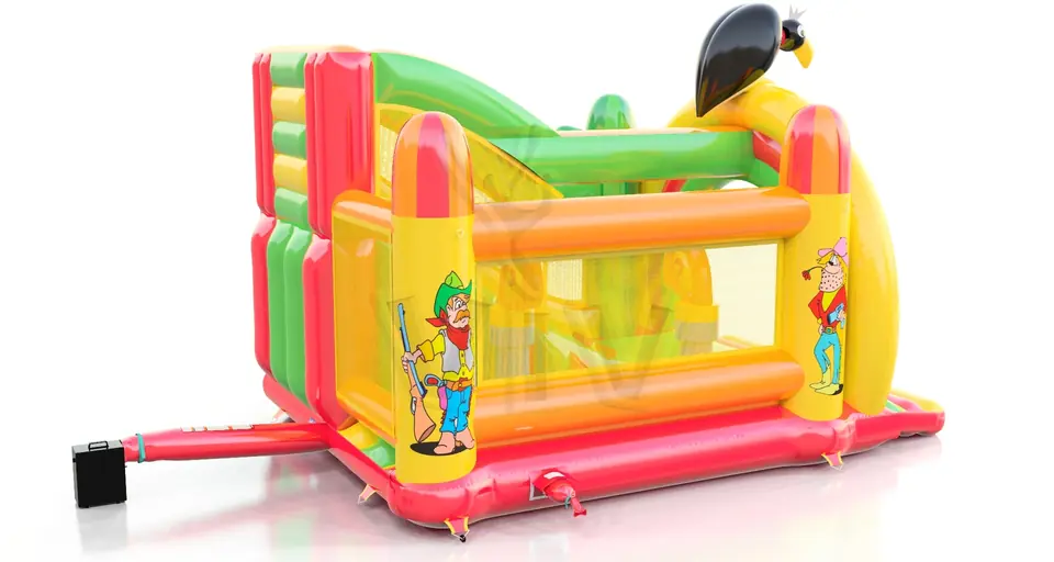 Bounce Combo Saloon commercial inflatable bounce