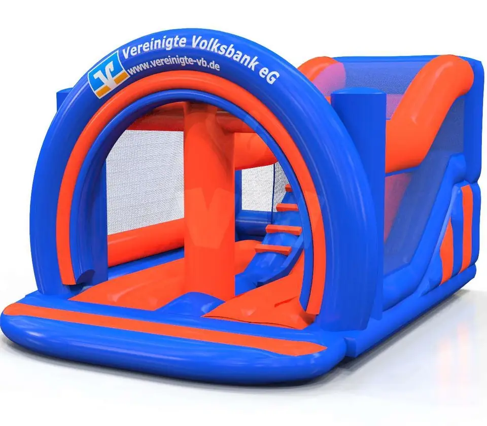 Bounce Combo "Volksbank" - Collection Volksbank commercial inflatable bounce