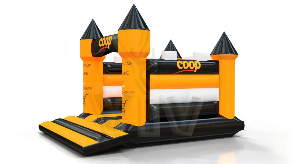 Bounce Coop 4.2 x 5.2 m commercial inflatable bounce