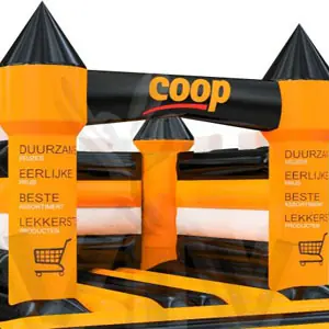 Bounce Coop 4.2 x 5.2 m commercial inflatable bounce