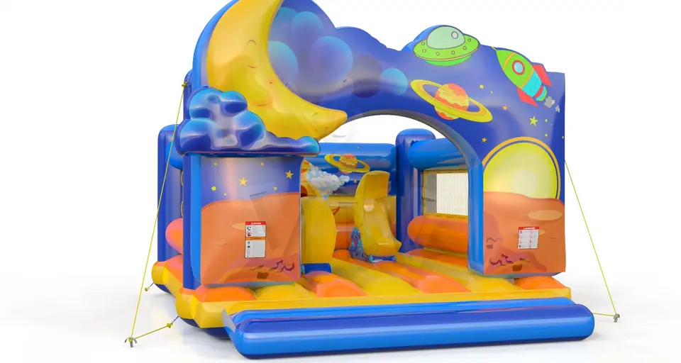 Bounce Cosmos with figures commercial inflatable bounce