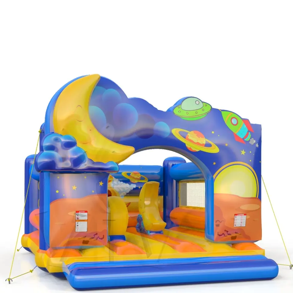 Bounce Cosmos with figures commercial inflatable bounce