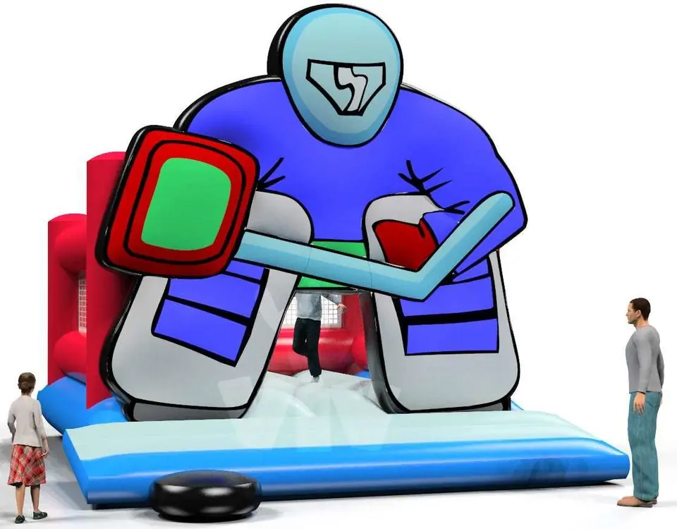 Bounce Defenceman - Hockey Collection commercial inflatable bounce