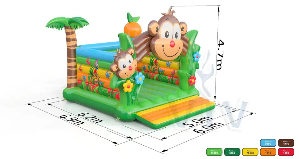 Bounce Fiki XL commercial inflatable bounce