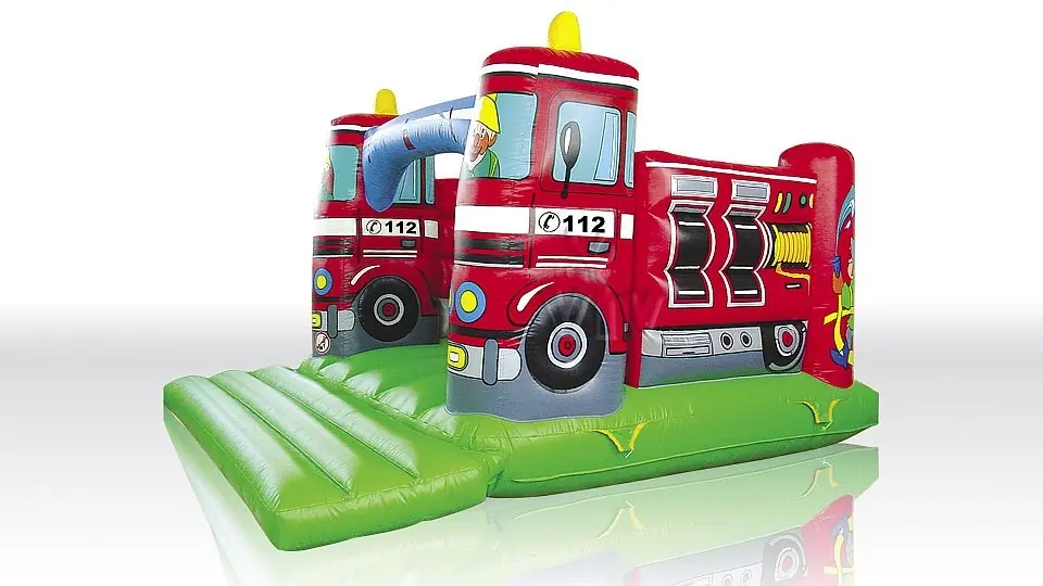 Bounce Fire truck without roof commercial inflatable bounce