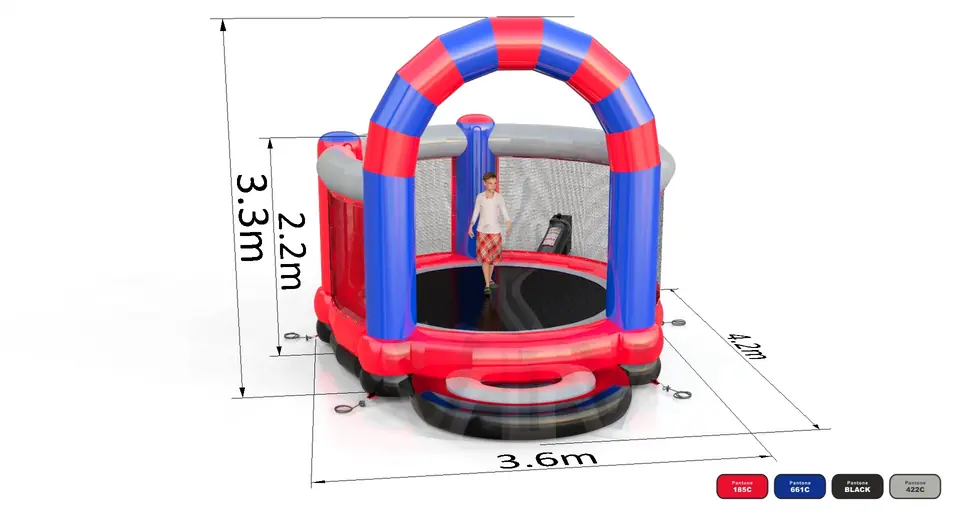 Bounce for trampoline commercial inflatable bounce