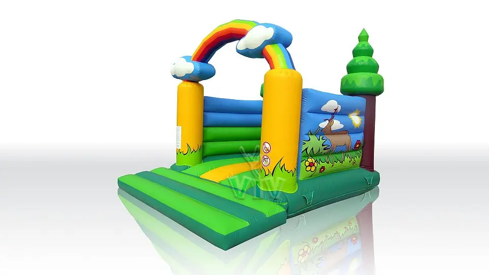 Bounce Forest without roof commercial inflatable bounce