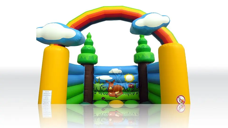 Bounce Forest without roof commercial inflatable bounce