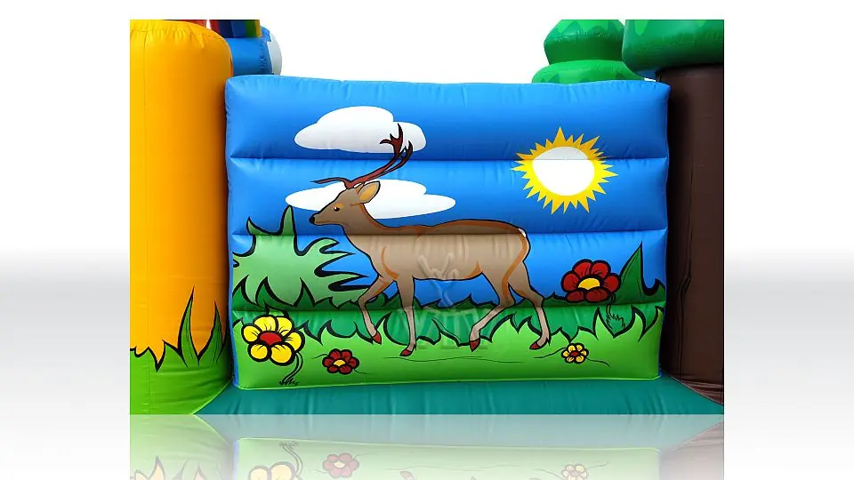 Bounce Forest without roof commercial inflatable bounce