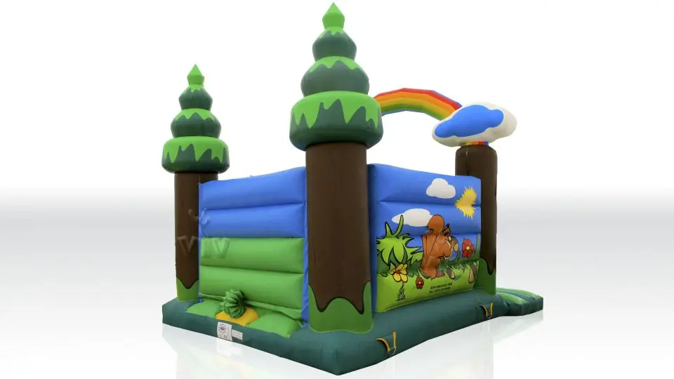 Bounce Forest without roof commercial inflatable bounce