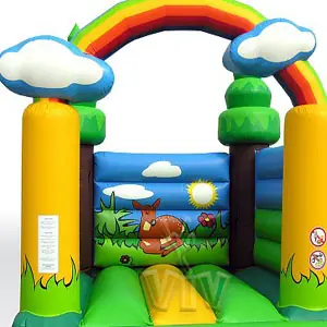 Bounce Forest without roof commercial inflatable bounce